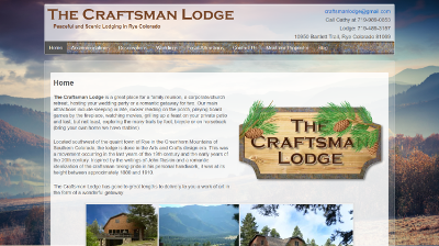 The Craftsman Lodge Home Page