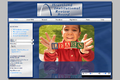 Heartland Institutional Review Board Home page