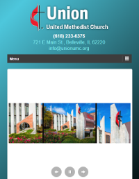 Union UMC Responsive Home Page